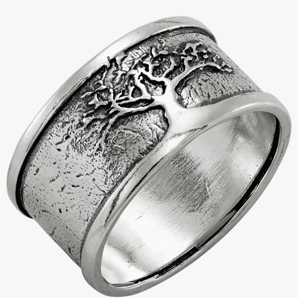 Silpada Tree of Life Ring, size 8-1/2.
